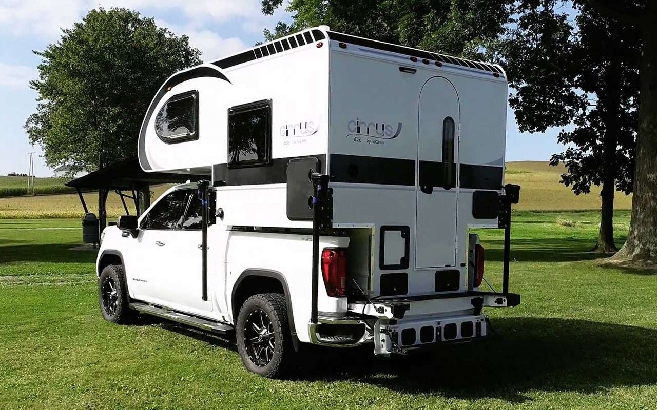 Новый кемпер для пикапов — очень легкий