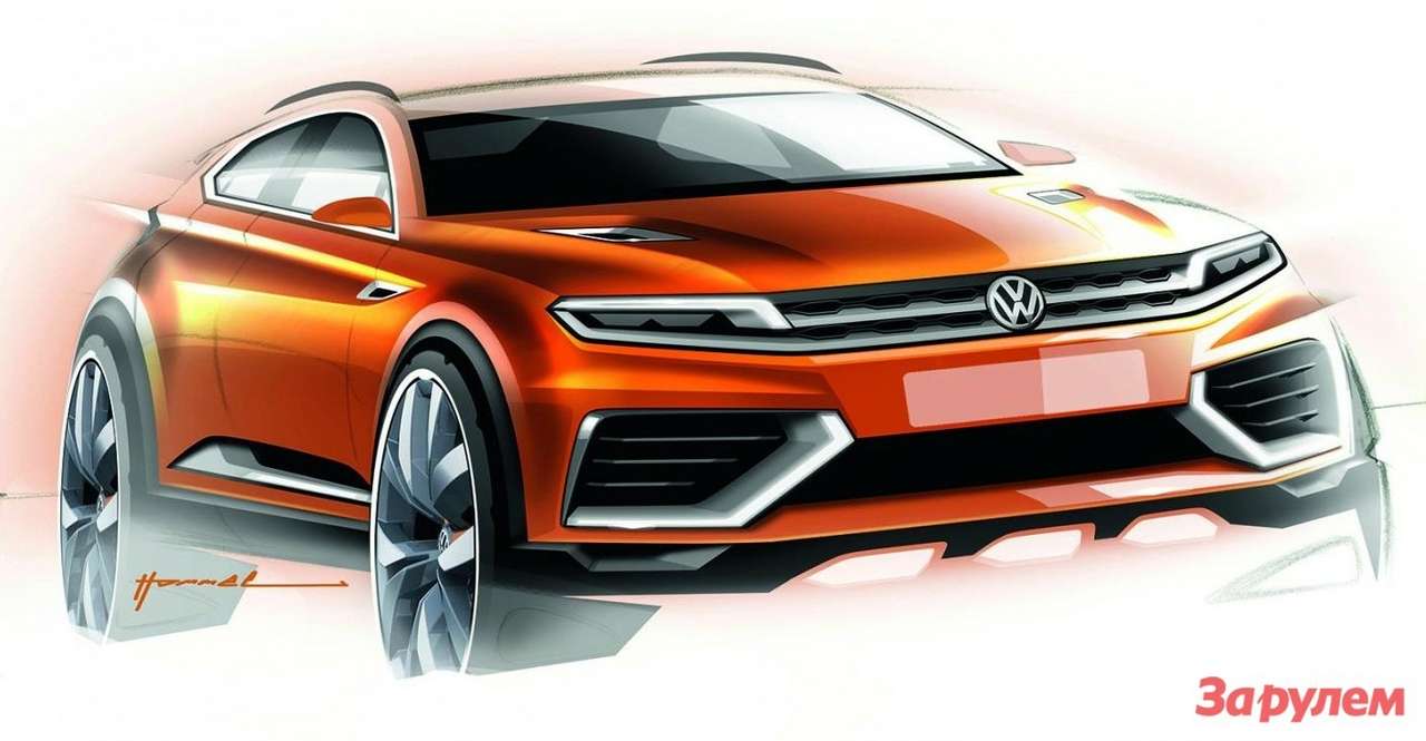 Volkswagen привезет в Детройт новые кроссовер и экокар