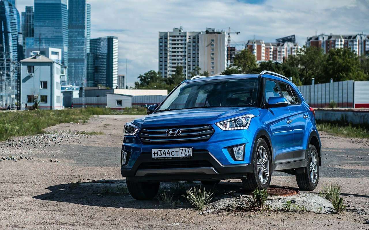 Кроссоверы сентября: десятка самых популярных