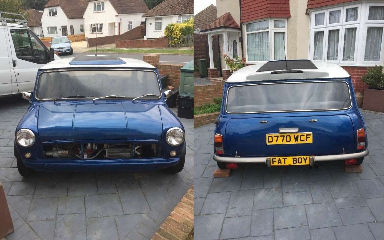 На eBay продают расширенный в полтора раза Mini на шестерых