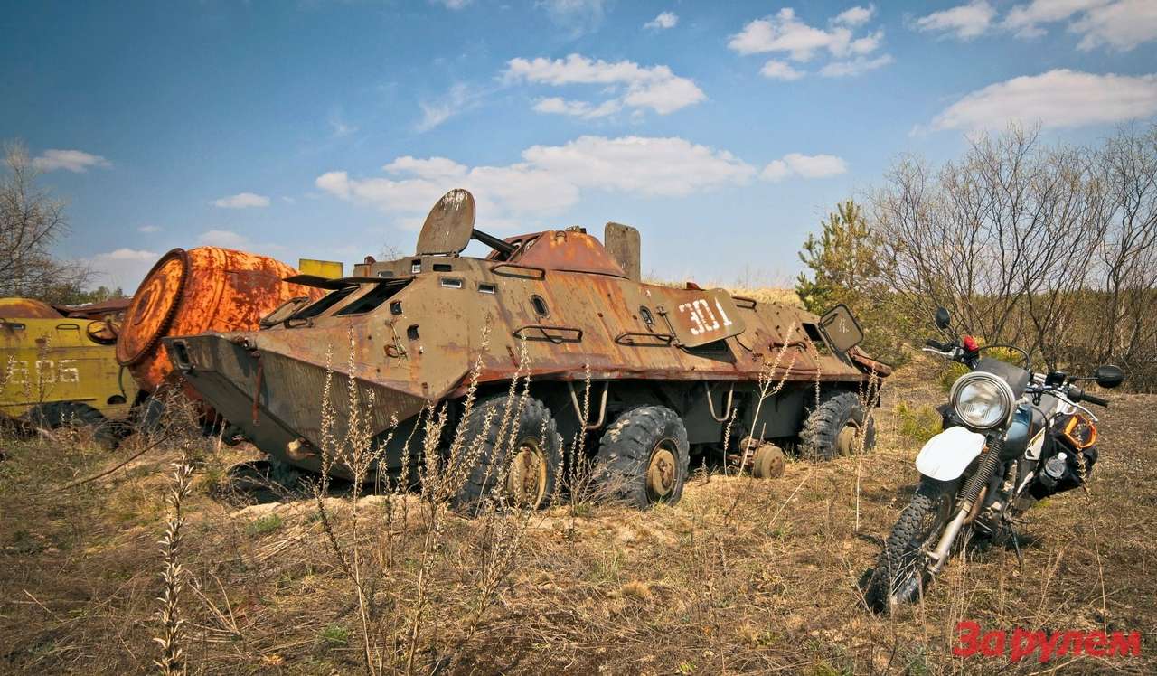 Два дня в зоне: по Чернобылю на эндуро