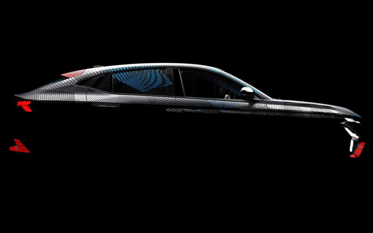 Renault анонсировала купе-кроссовер Rafale