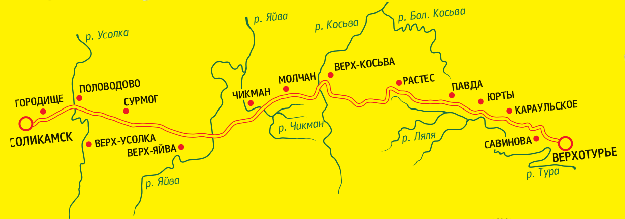 Бабиновский тракт подробная карта