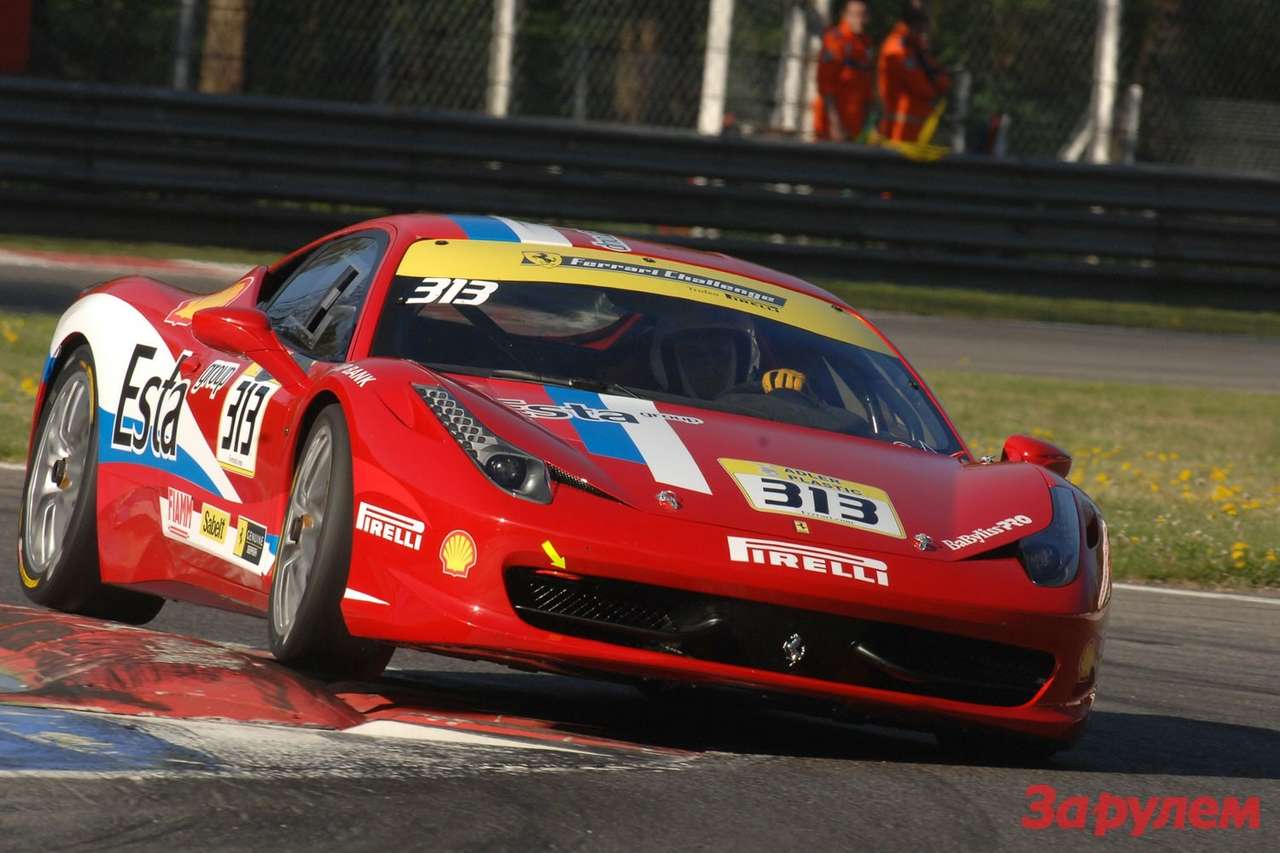 Ferrari Team Russia в Ferrari Challenge Europa