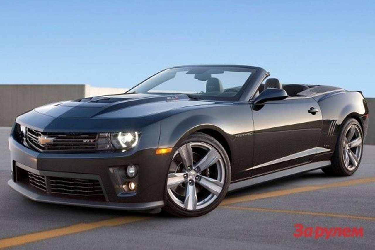 Самый мощный Chevrolet Camaro получил открытую версию