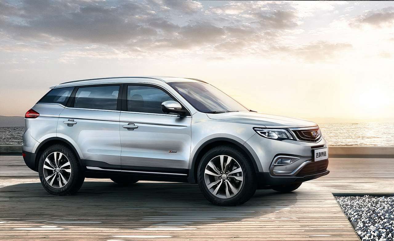 Первый полноприводный кроссовер Geely приедет в Россию
