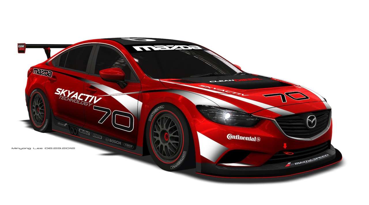 Mazda North America подготовила дизельный спорткар Mazda6