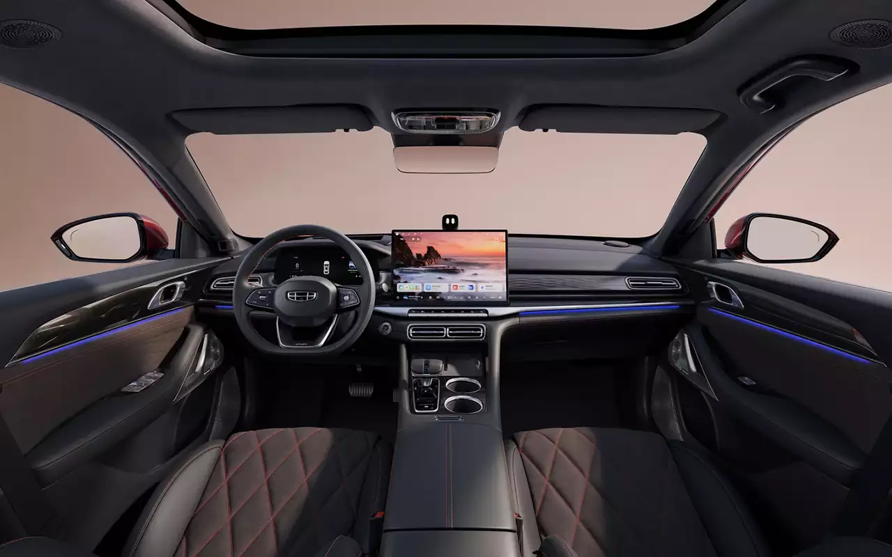 Интерьер Geely Preface Plus