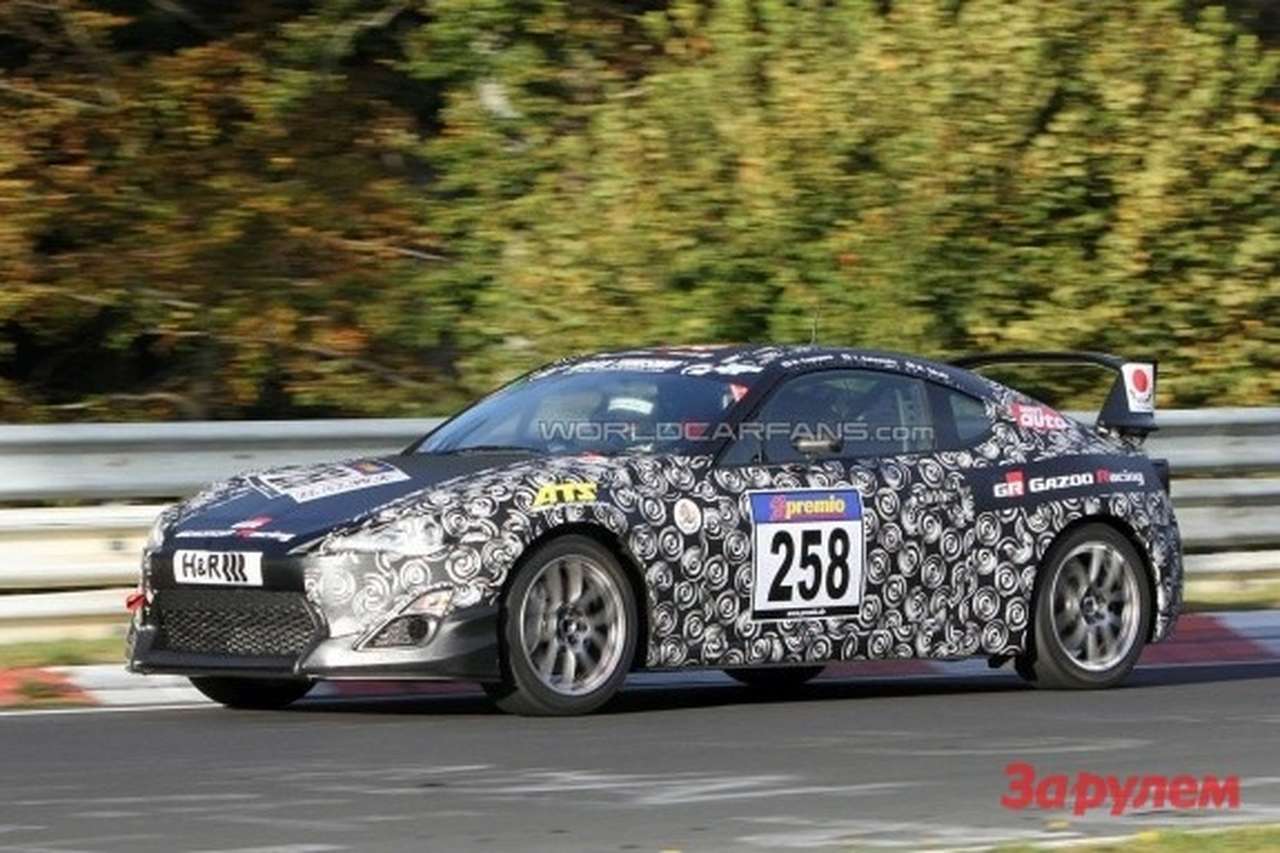 Toyota FT-86 примерила гоночный костюм