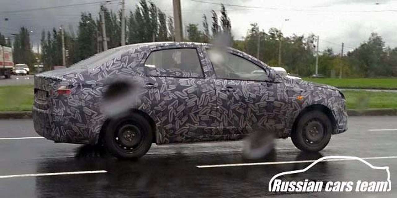 На улицах Тольятти замечена новая модель Lada