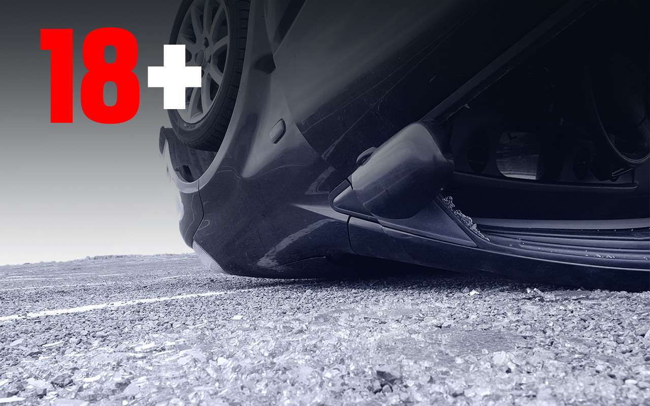 Адская парковка кувырком: пассажира выкинуло из машины на лету!