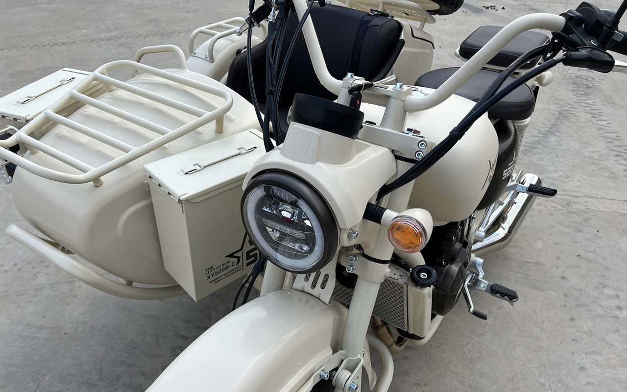 Китайцы скопировали российский мотоцикл Ural