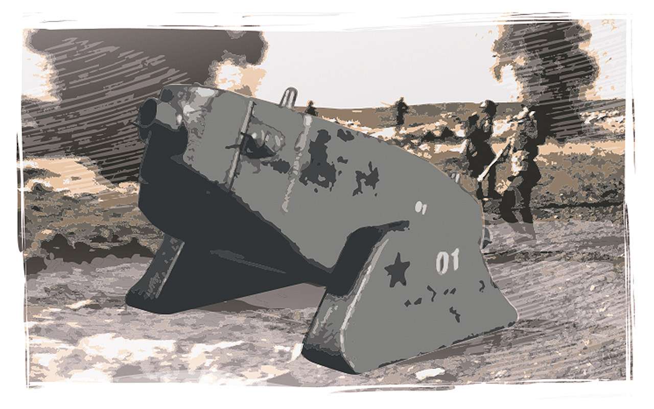 Советское супероружие: самодвижущийся ДОТ