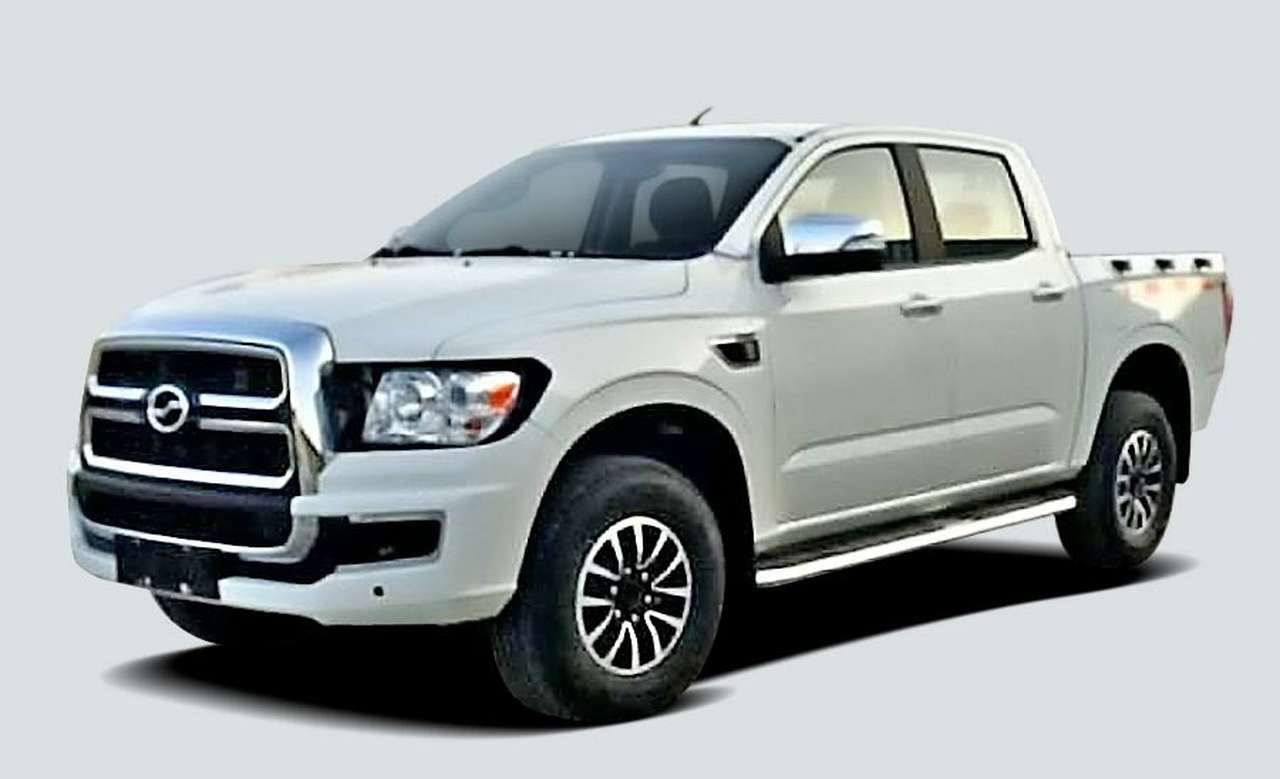 Китайский пикап засмотрелся на Тундру