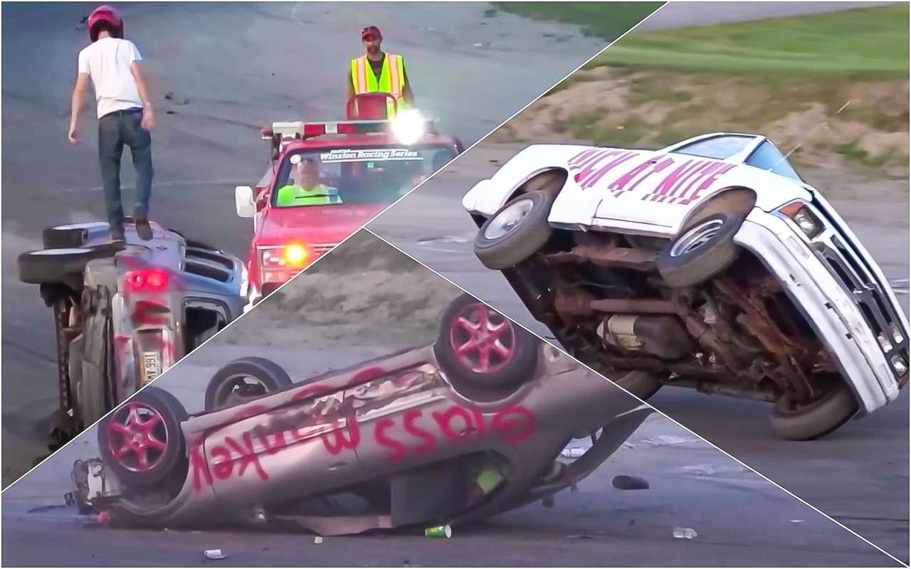 Это вам не гонки! Соревнования «кто круче перевернется»