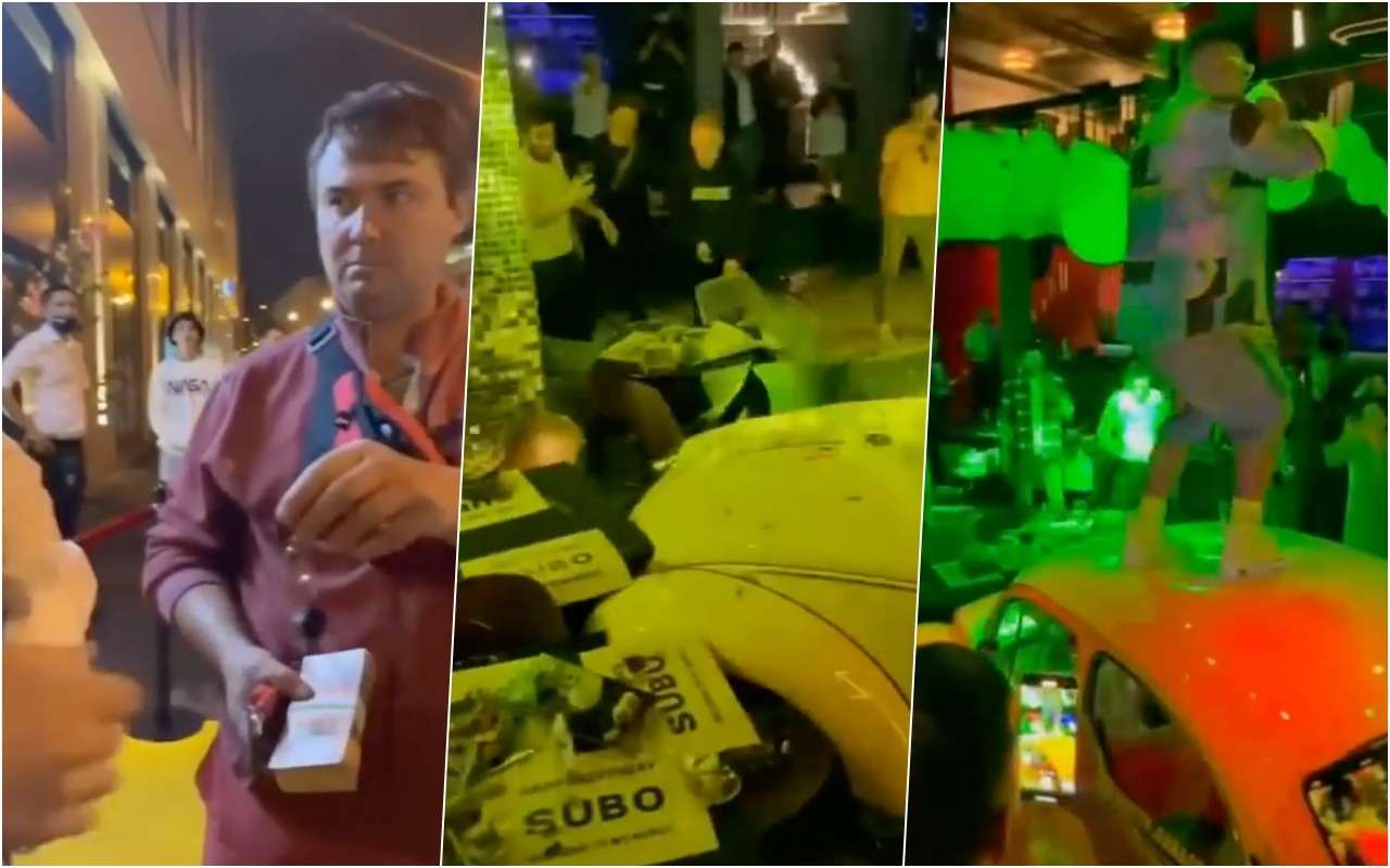 Лишенный прав блогер Литвин проломил машиной стену ресторана