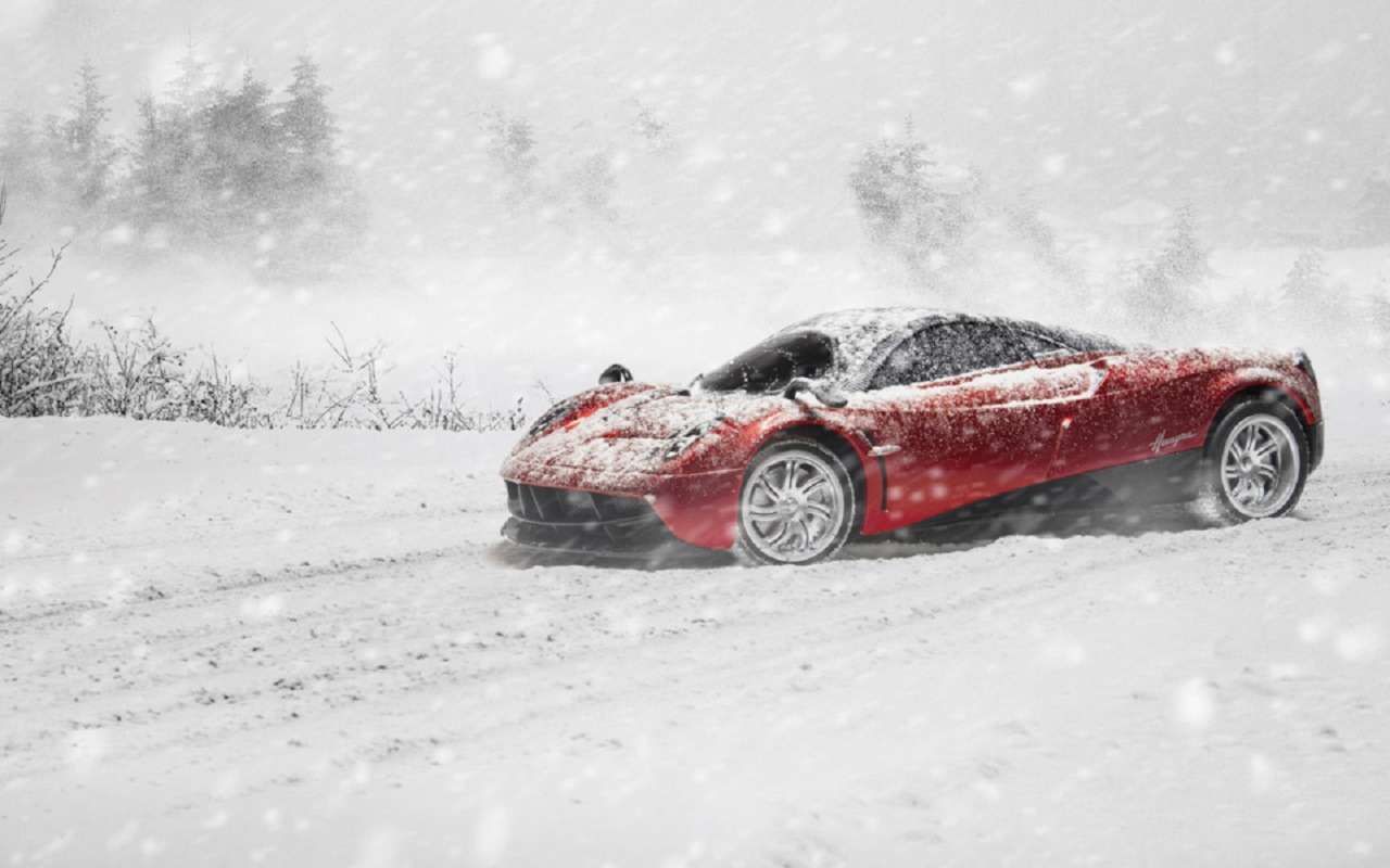 Бумага, мука и терпение: суперкар в снегах Череповца