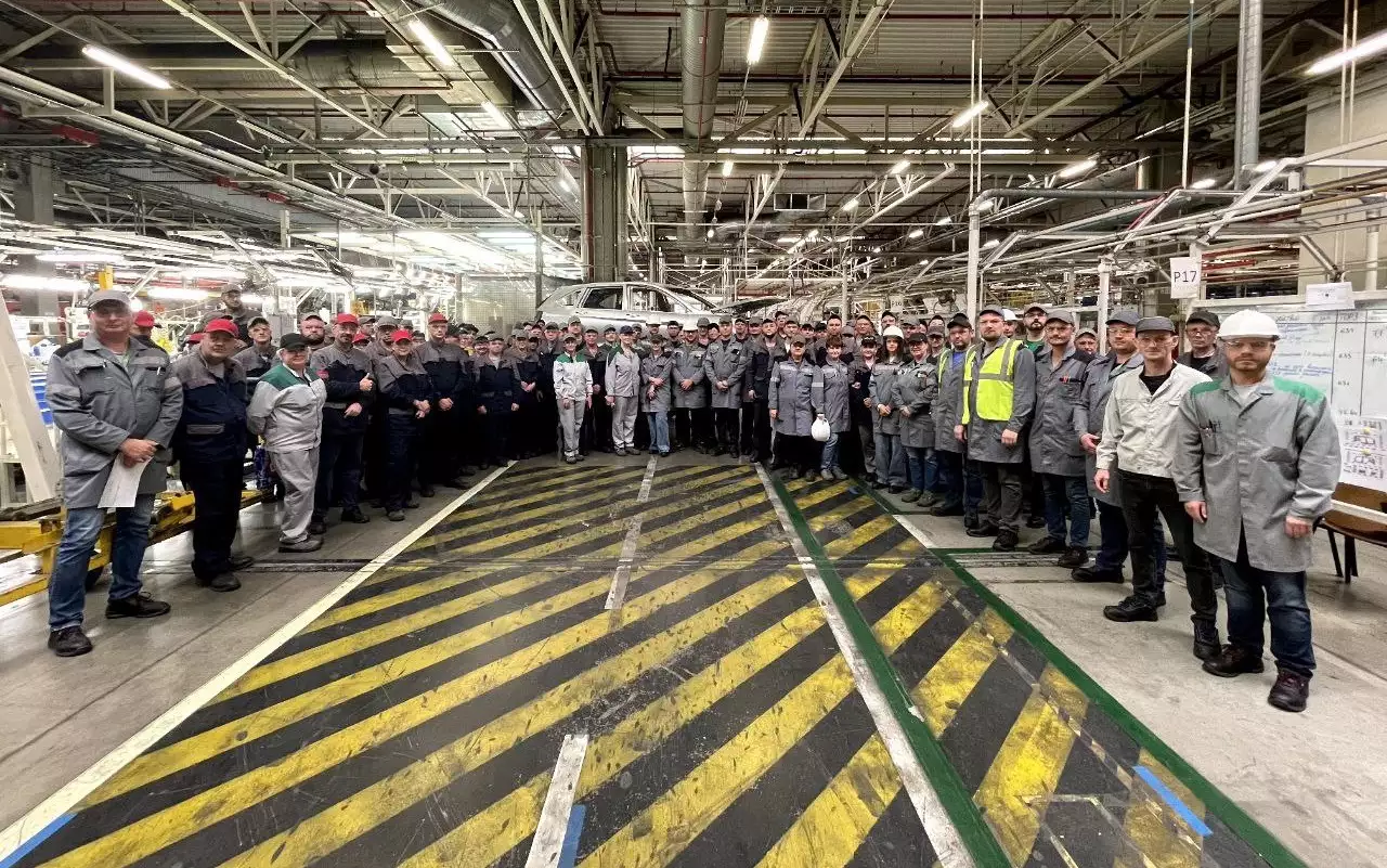 В Калуге за месяц сделали тысячу кузовов китайских кроссоверов