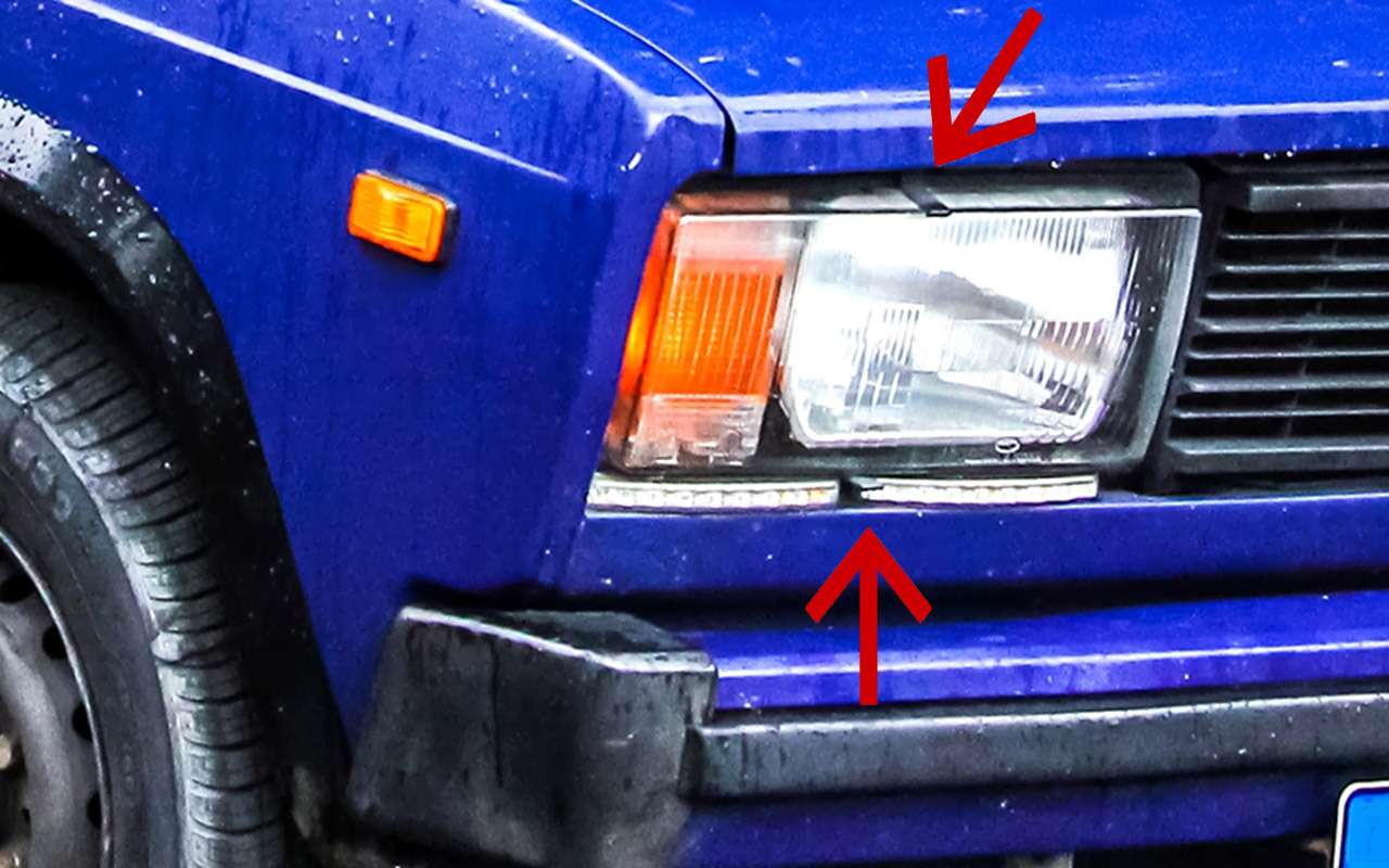 Загадка про Жигули: что за усики на фарах?