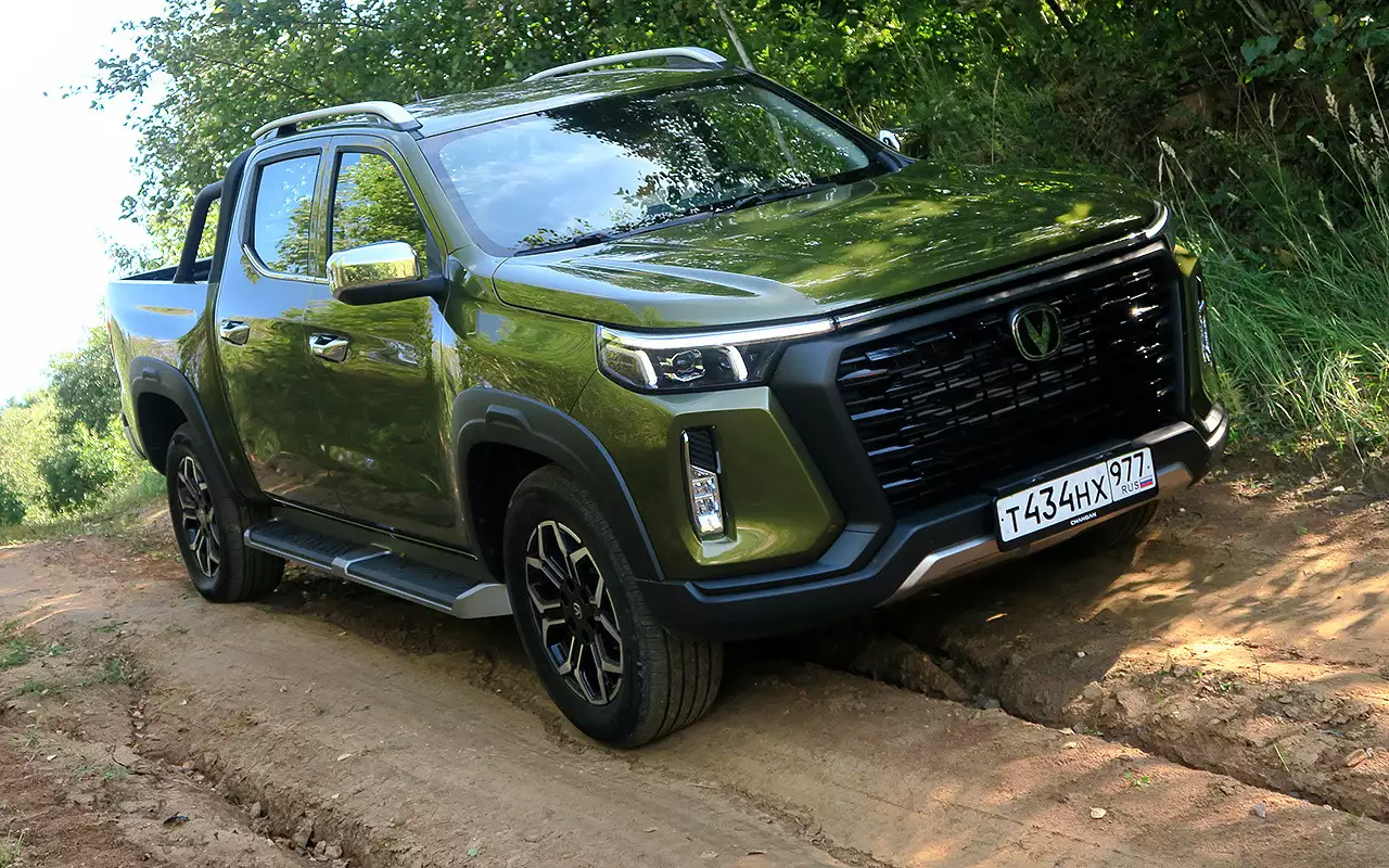 Пикап Changan Hunter Plus получил дизель Isuzu