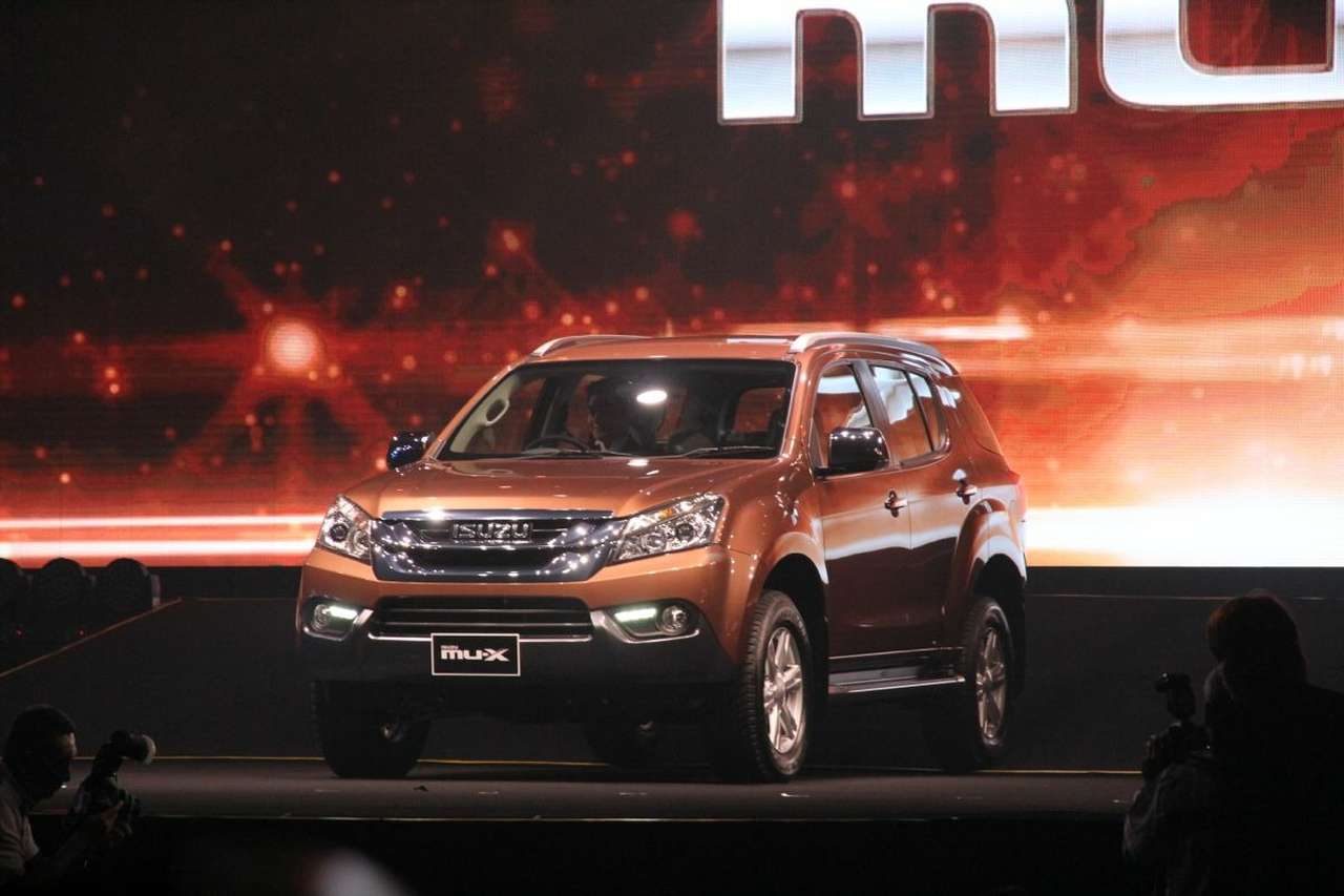 Isuzu показала 7-местный вседорожник MU-X