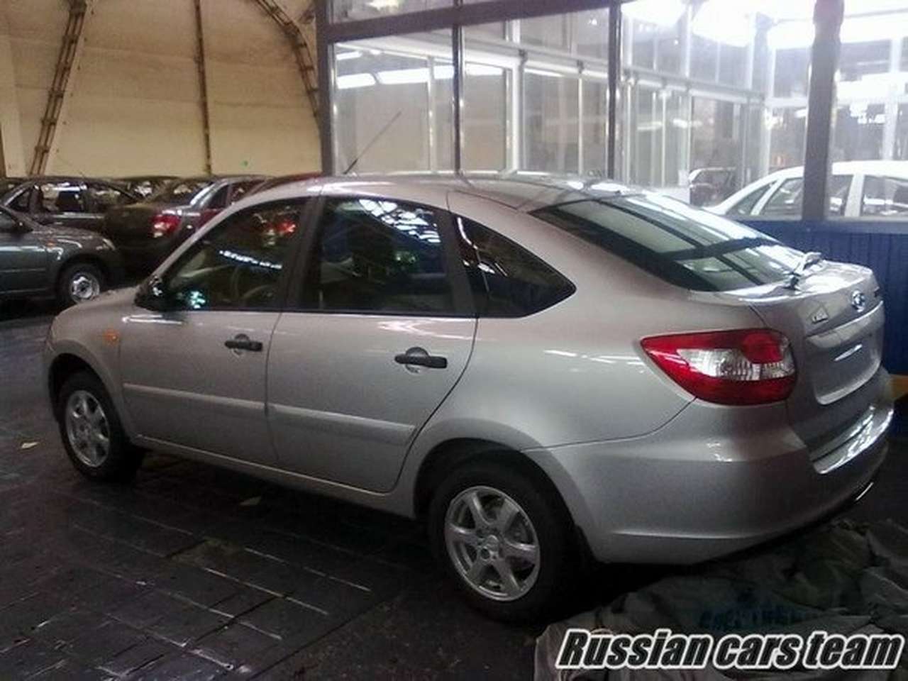 В Сети появилось фото пилотного хэтчбека Lada Granta