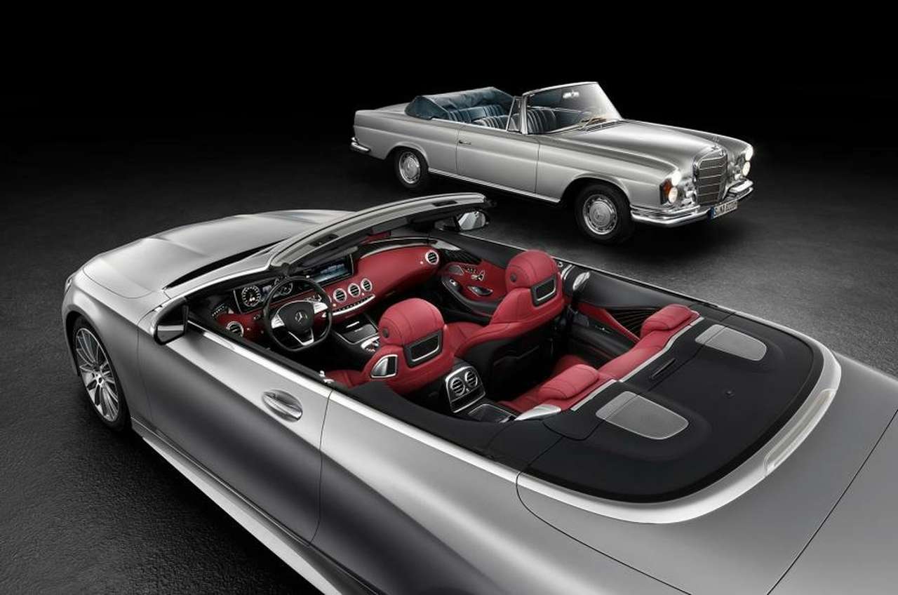 Mercedes-Benz впервые показал новый кабриолет S-класса