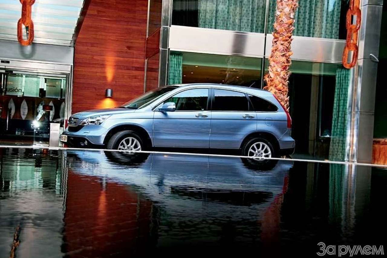 Тест Honda CR-V. Вверх по течению