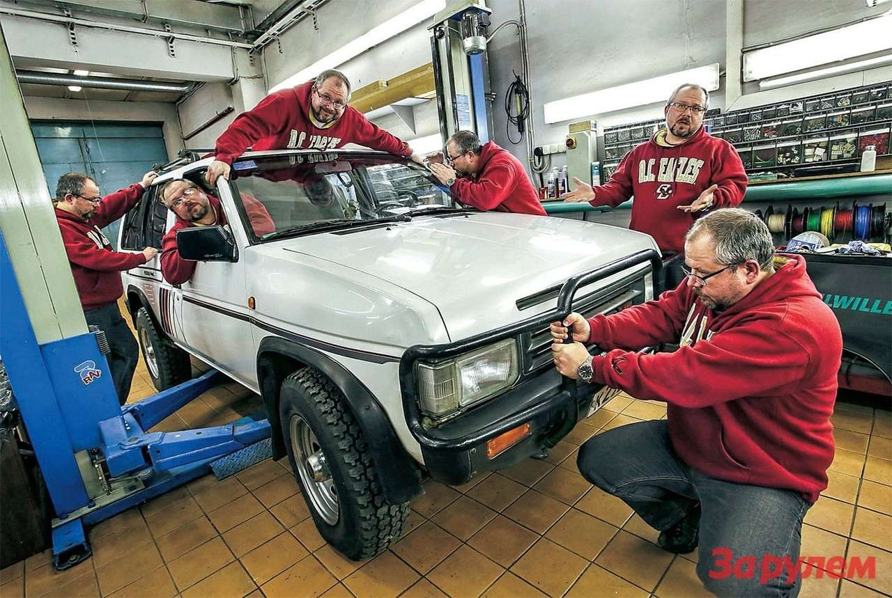 Nissan Terrano вторые руки: луноход