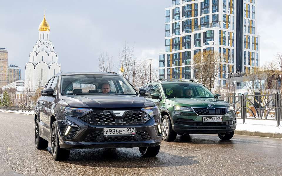 Jetta VS5 и Skoda Karoq
