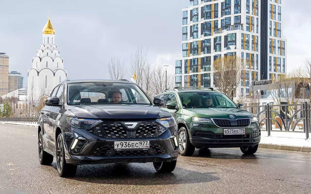 Jetta VS5 и Skoda Karoq