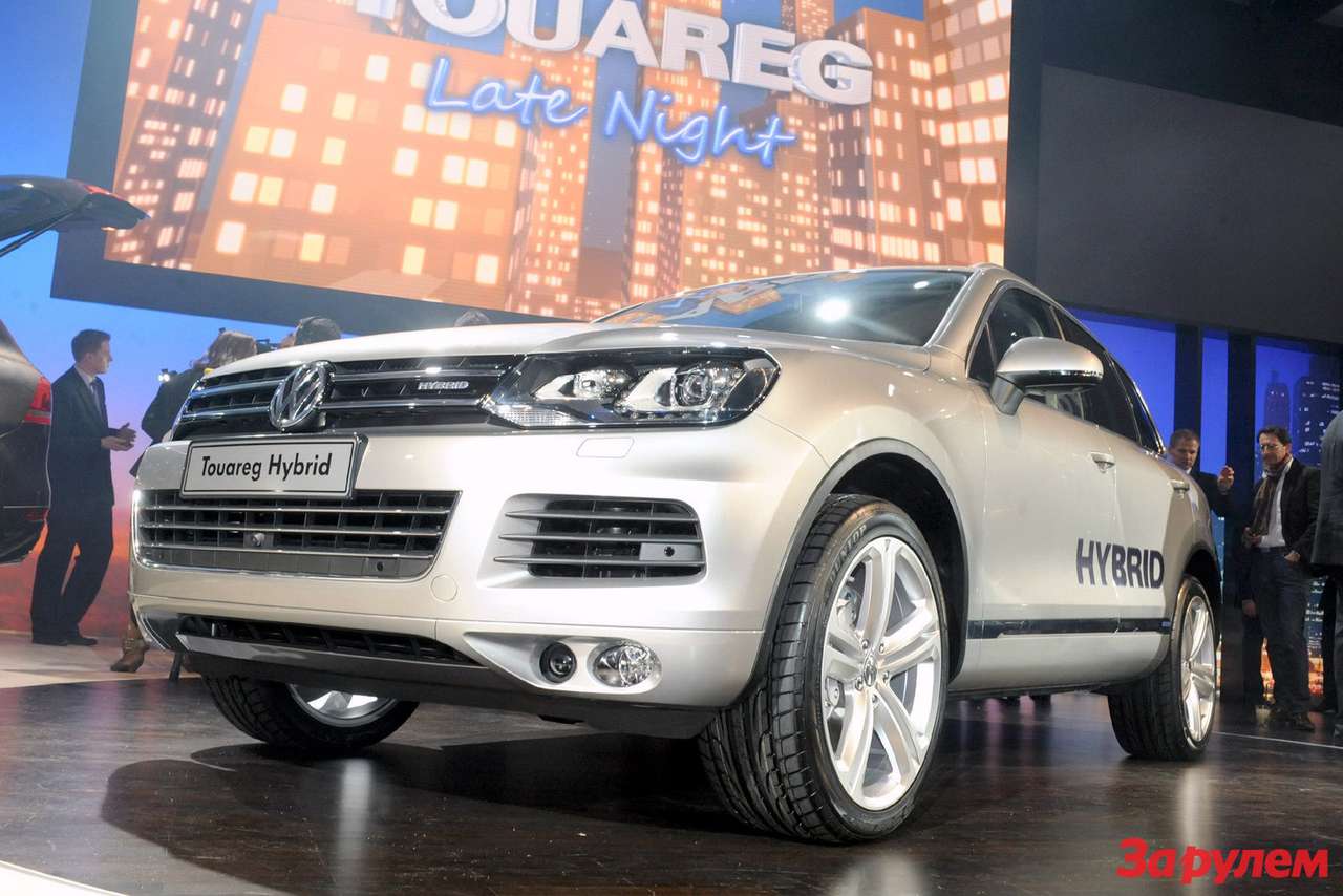 Новые фото Volkswagen Touareg