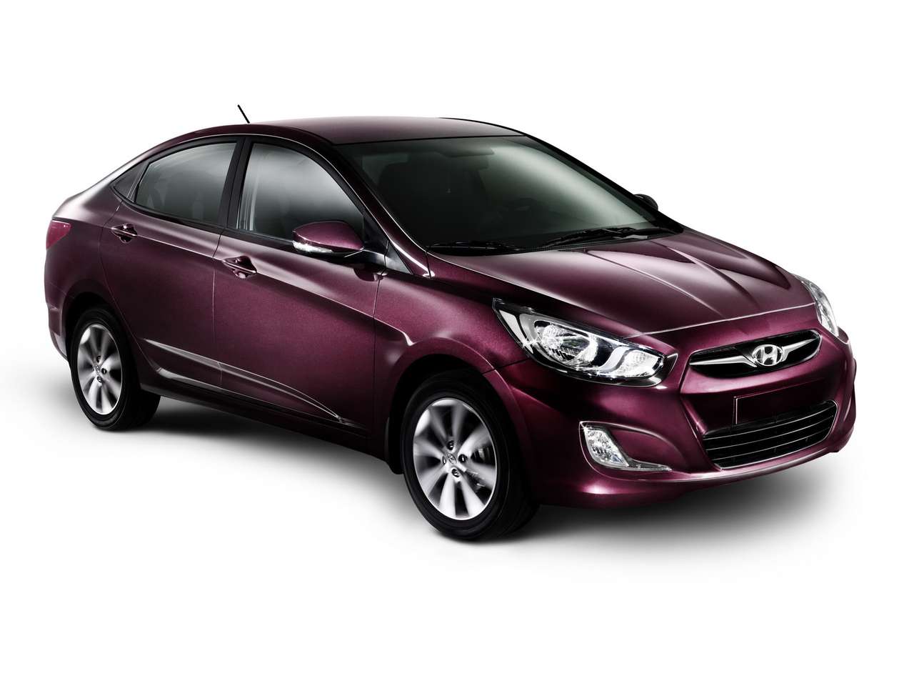 На Hyundai Solaris образовалась очередь