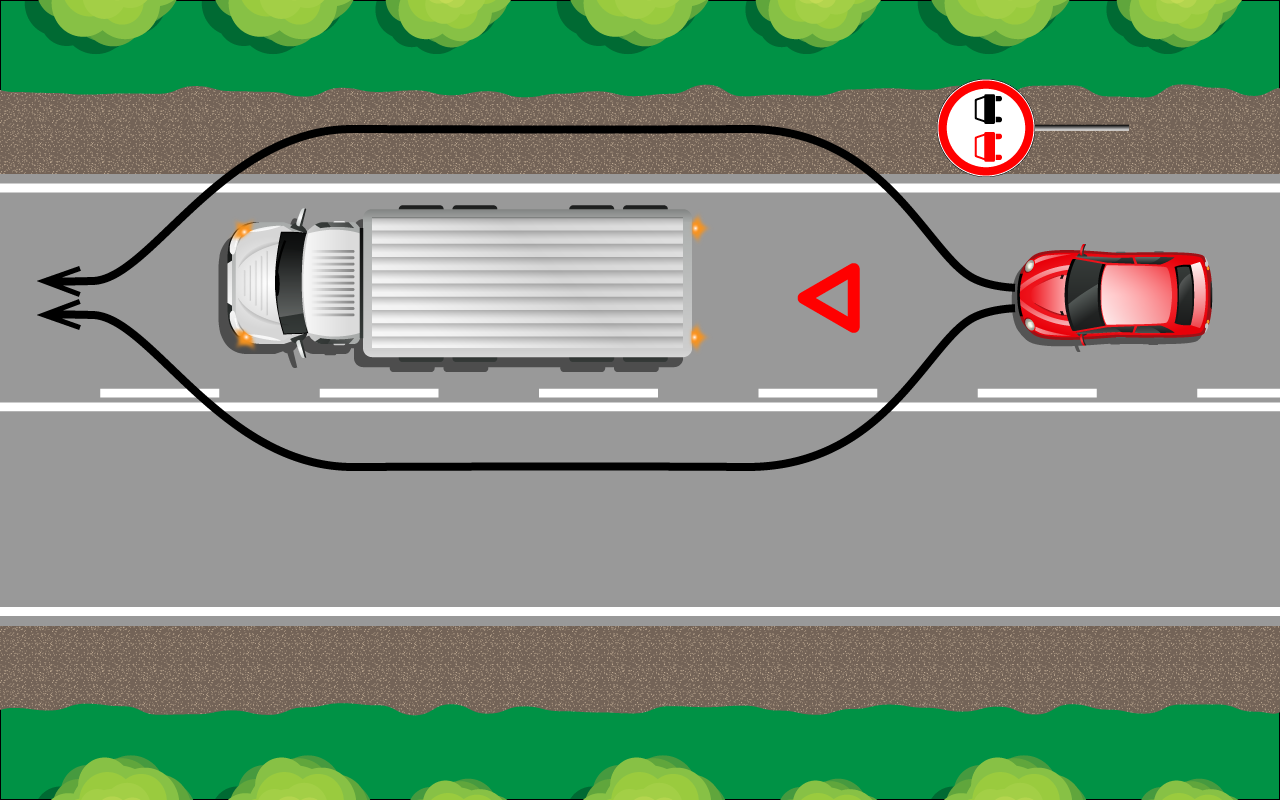 Встречка или обочина – как остаться с правами и деньгами?