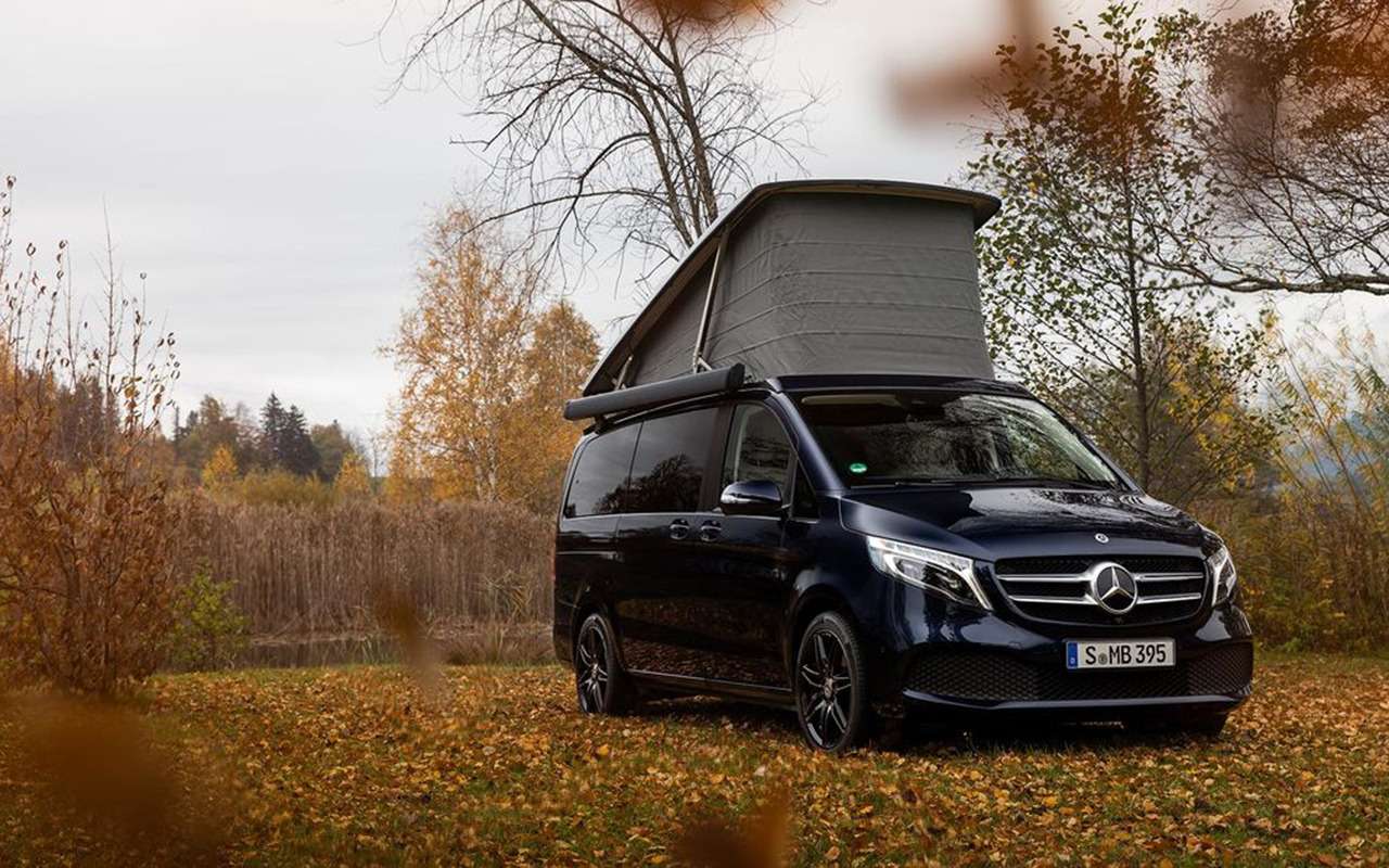 Автодом Mercedes-Benz выполняет команду: «Эй, Мерседес!»
