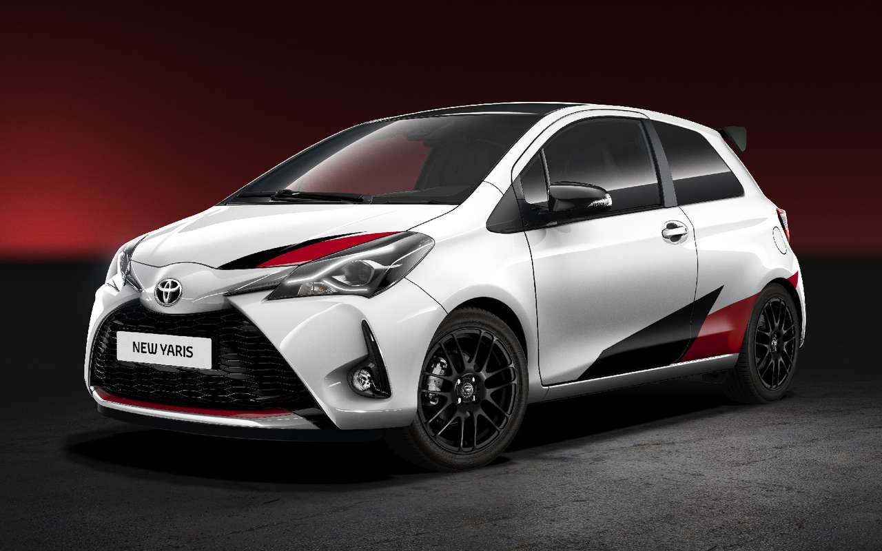 Toyota показала хот-хэтч Yaris в раллийном стиле