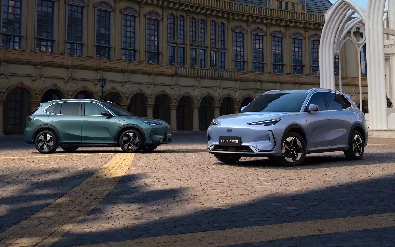 Geely EX5 и его гибридная версия EX5 EM-i