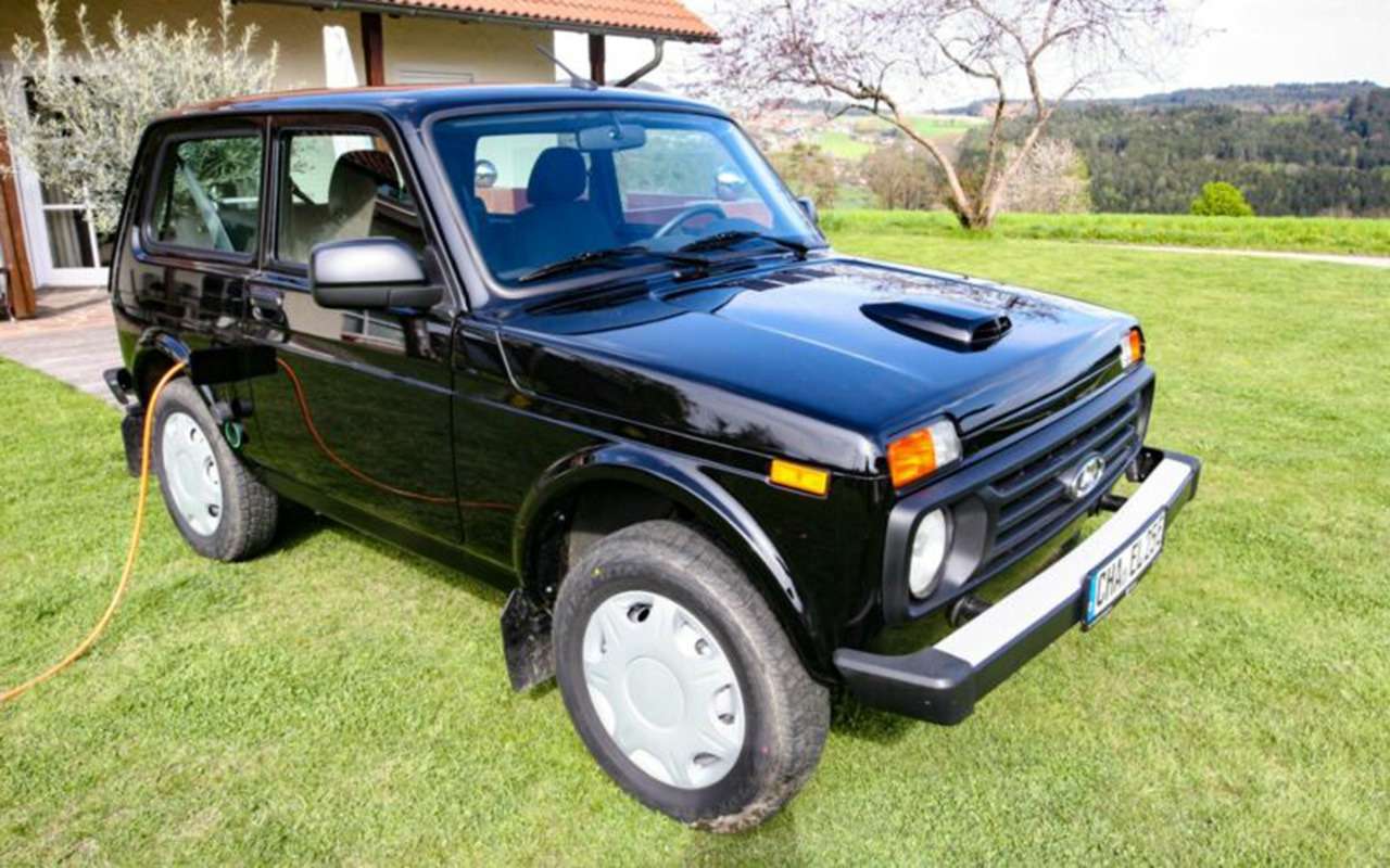 Немцы переделали нашу Ниву в электрокар