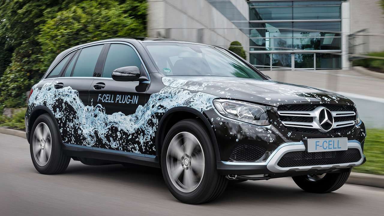 Mercedes-Benz GLC потянуло на водород