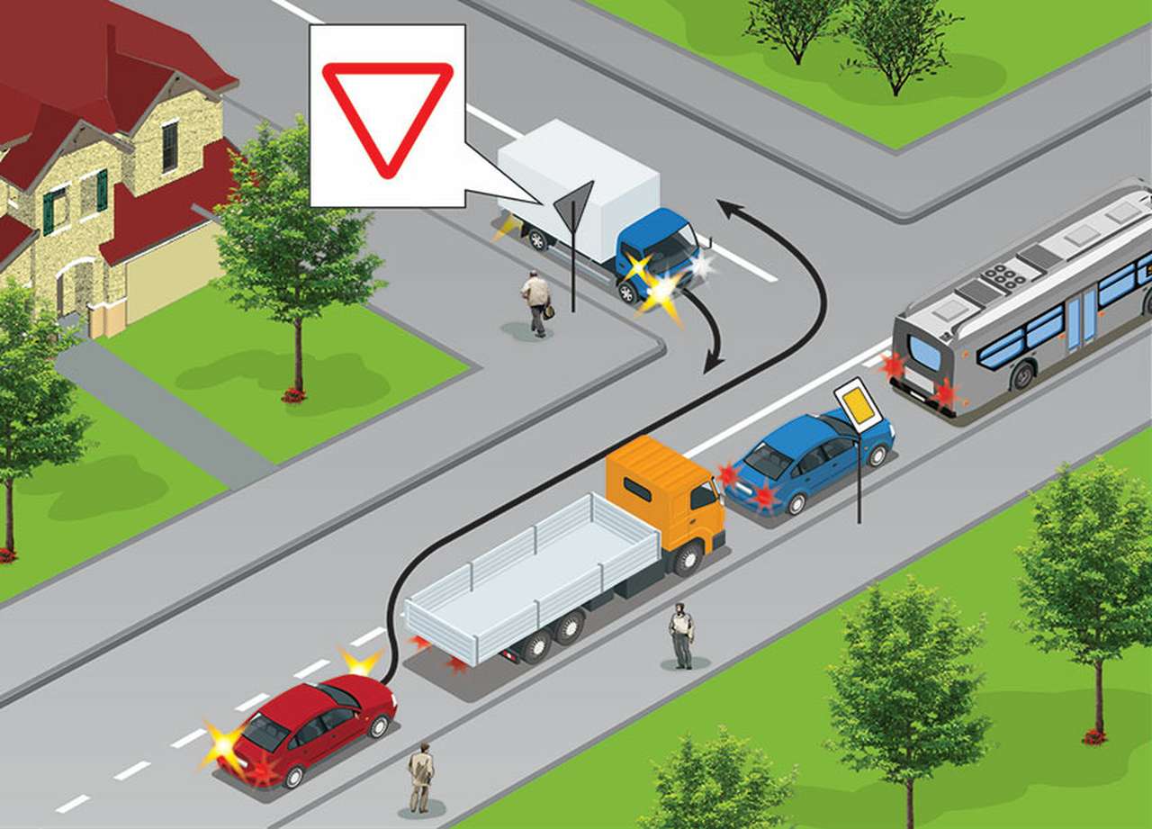 Впереди затор, но мне туда не надо! — простая задачка на ПДД