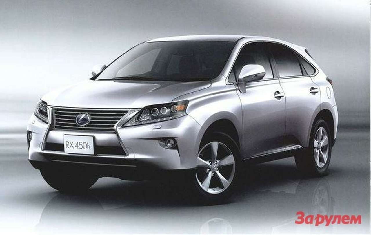 Рестайлинговый Lexus RX получит спортпакет