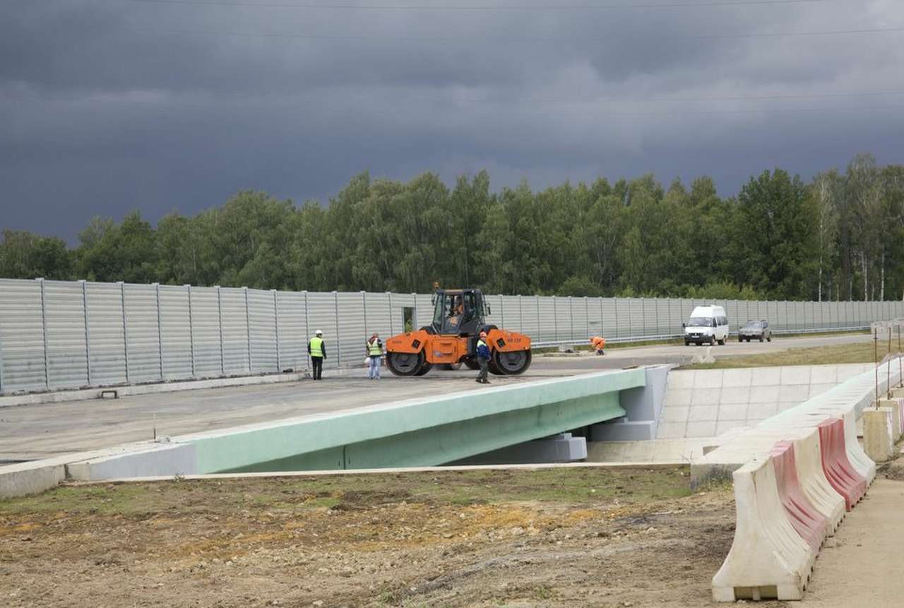 Транспортный обход города Бронницы откроют уже в ноябре