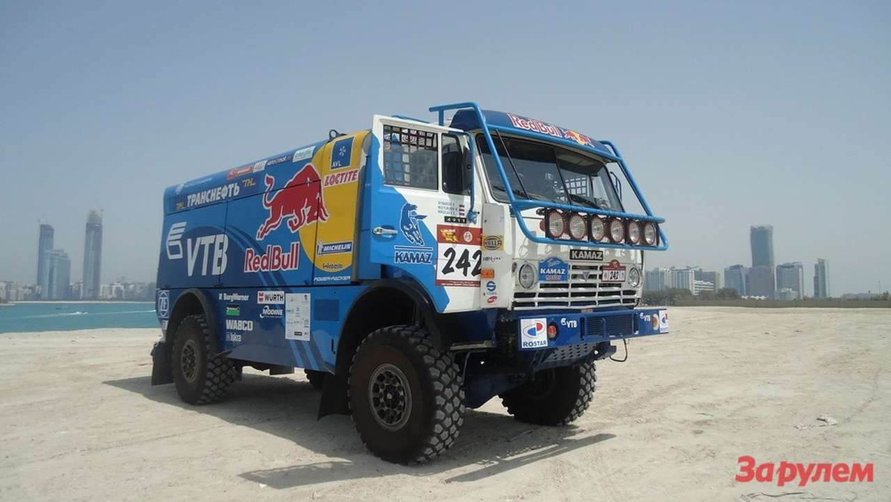 Первые новости «КАМАЗ-мастер» с Abu Dhabi Desert Challenge