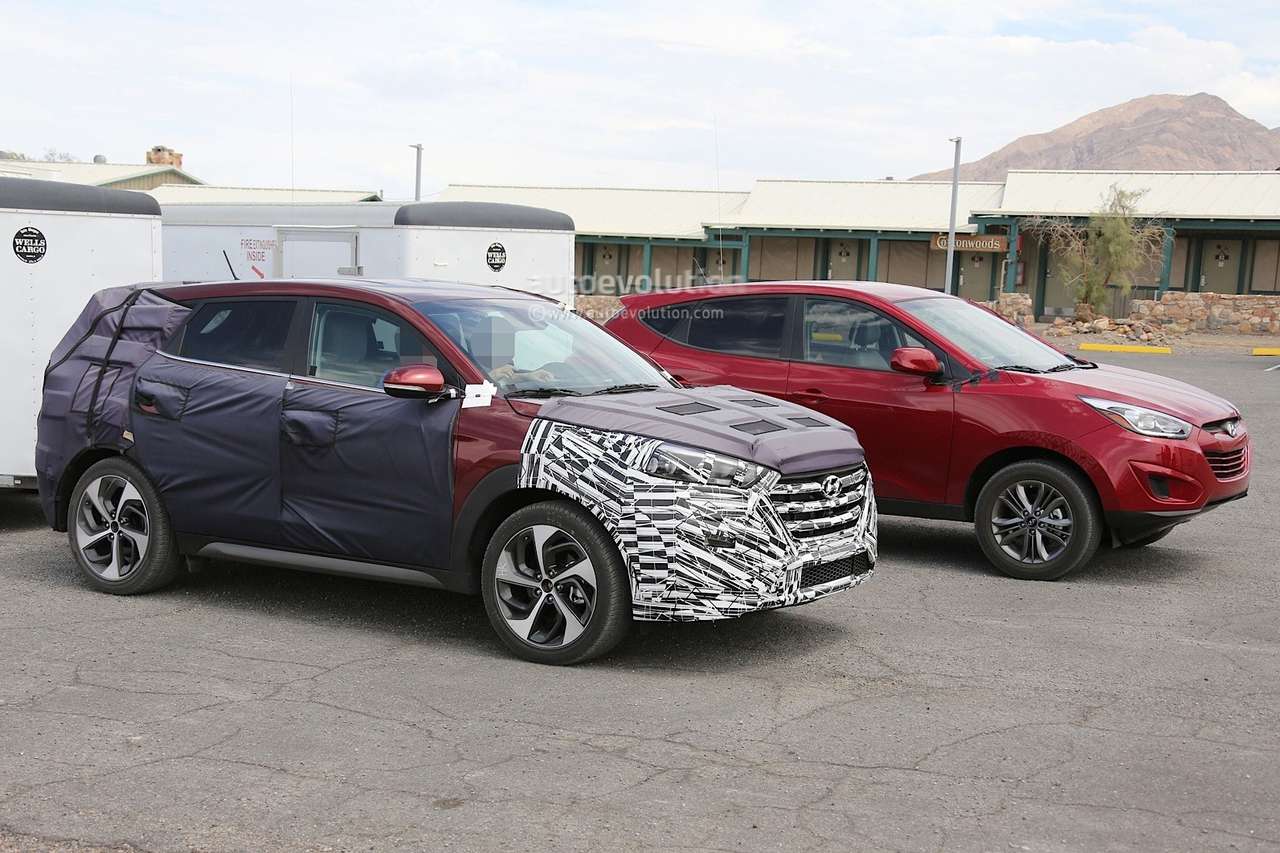 Новый Hyundai ix35 засветил свой интерьер
