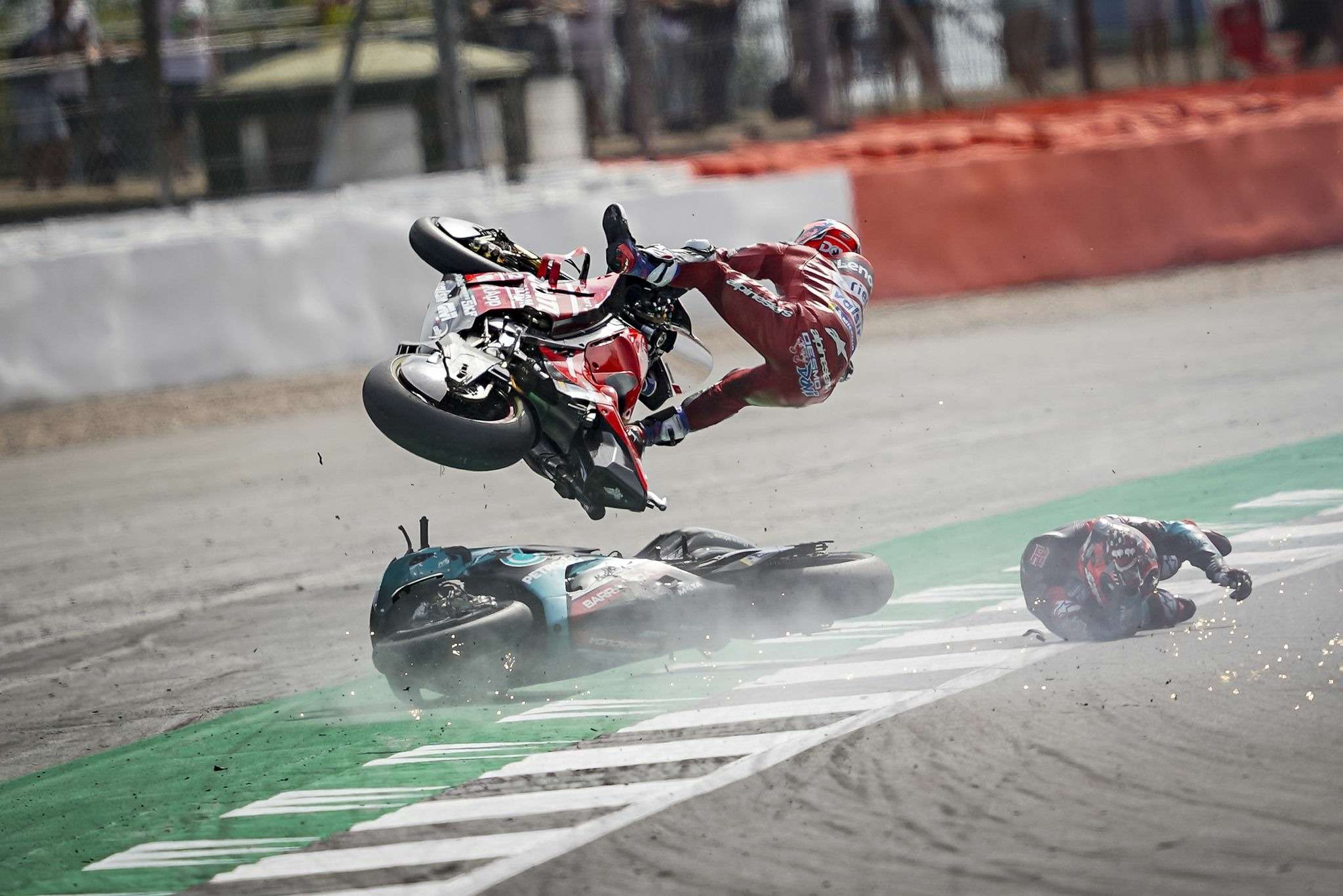 MOTOGP crash