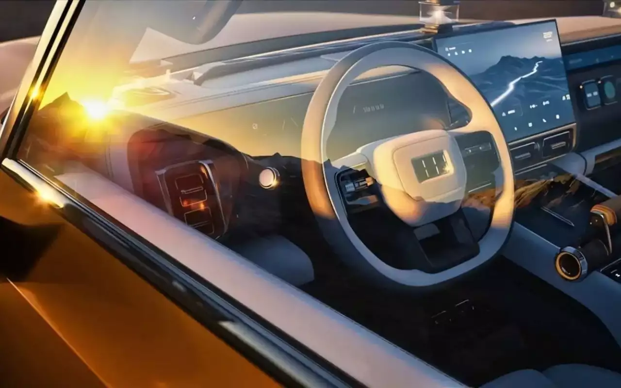 Интерьер Geely Galaxy Cruiser