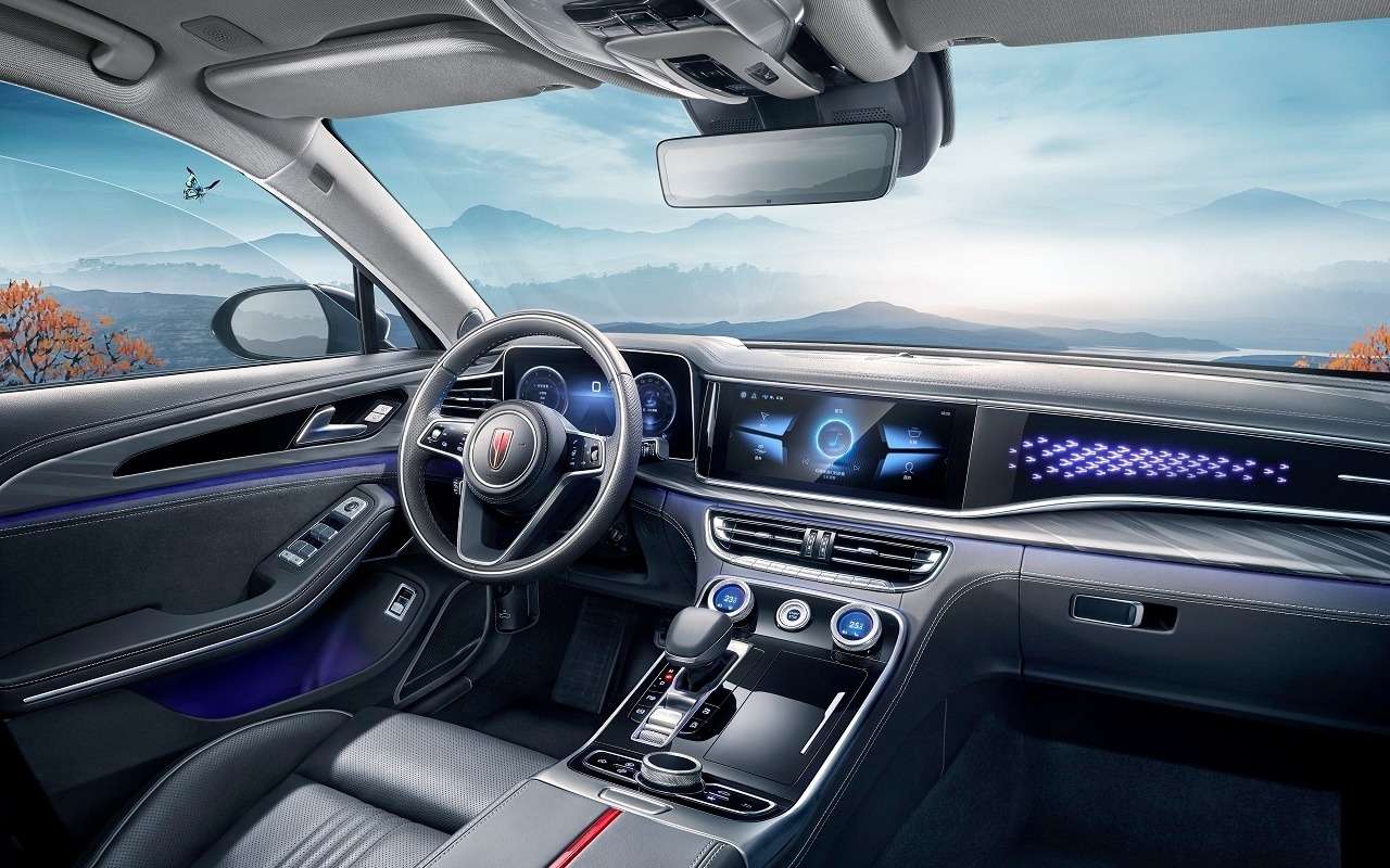 Интерьер Hongqi H9