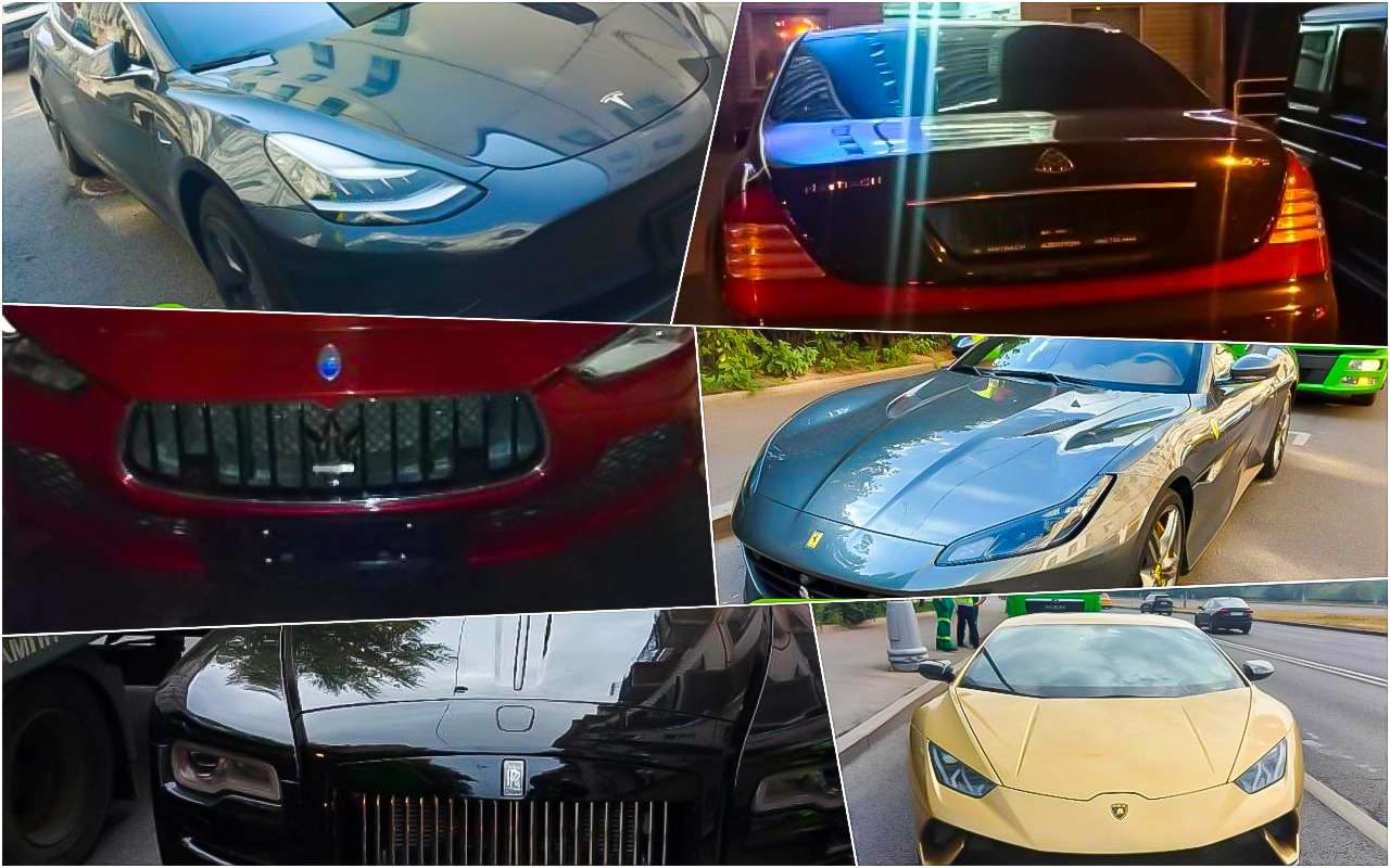 Lamborghini, Rolls-Royce, Bentley и другие: чем люксовые авто «отличились» на парковках