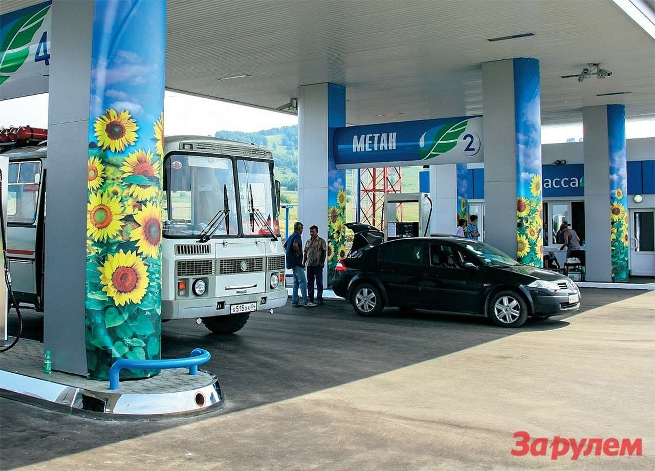 Газовое топливо: сектор газа