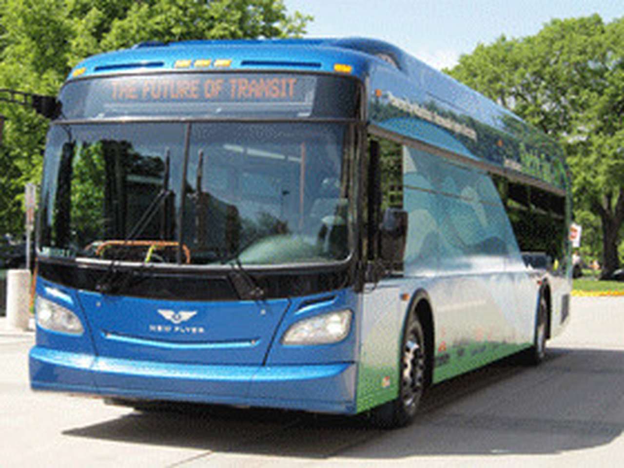 Mitsubishi испытает автобус на электротяге в канадские морозы